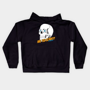 SCARED SKULL Kids Hoodie